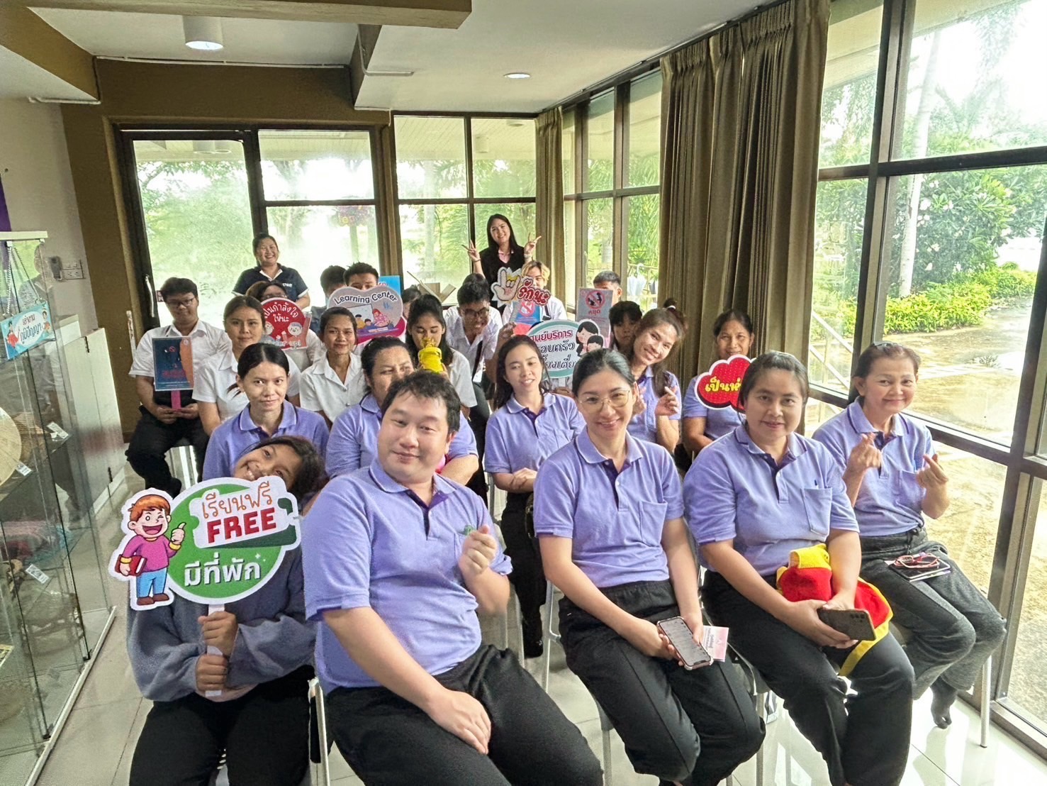 นำผู้เข้ารับการฝึกอบรมอาชีพ เข้าศึกษาศูนย์แห่งการเรียนรู้ครบวงจรด้านสตรีและครอบครัว (Learning Center…