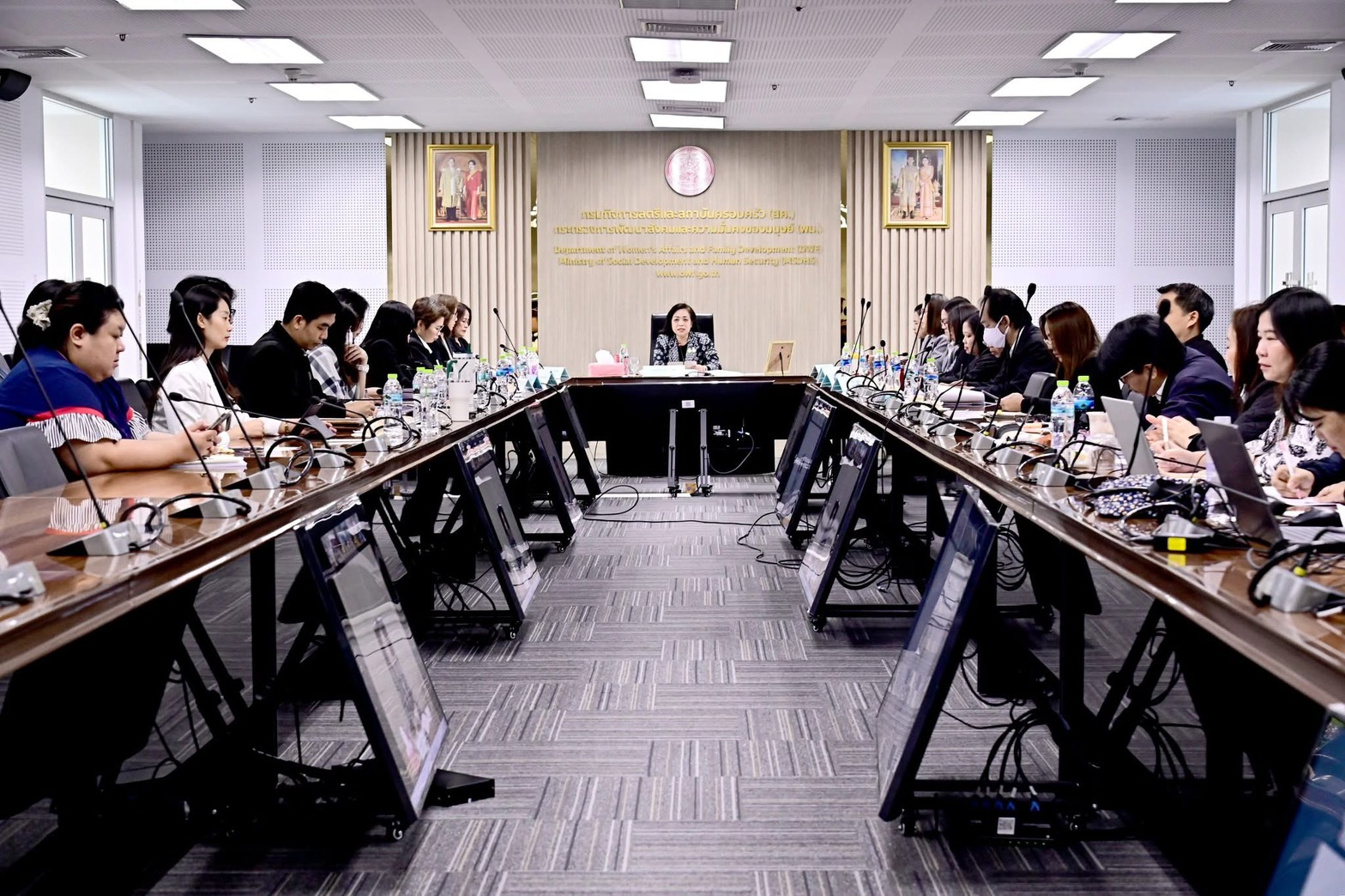 ร่วมประชุมกรมกิจการสตรีและสถาบันครอบครัว ประจำเดือนมีนาคม 2569