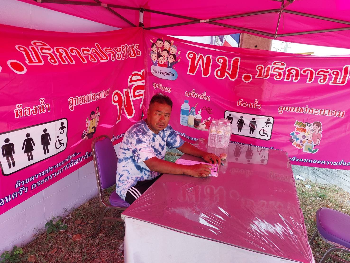 รายงานจุดพักบริการประชาชน (พม. บริการประชาชน) ในช่วงเทศกาลสงกรานต์