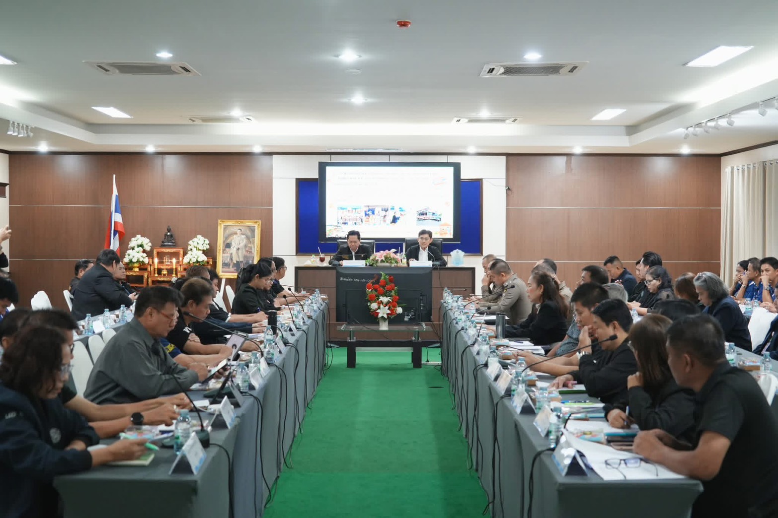 ร่วมประชุมหัวหน้าส่วนราชการอำเภอบางละมุง ประจำเดือนพฤษภาคม 2569 ครั้งที่ 5/2569