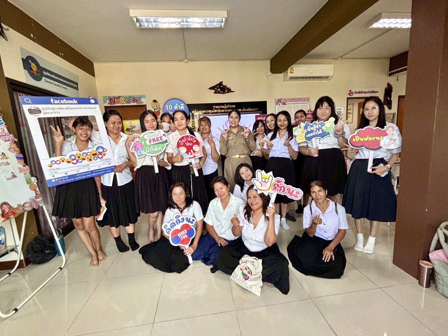 นำผู้เข้ารับการฝึกอบรมอาชีพ เข้าศึกษาศูนย์แห่งการเรียนรู้ครบวงจรด้านสตรีและครอบครัว (Learning Center&hellip;