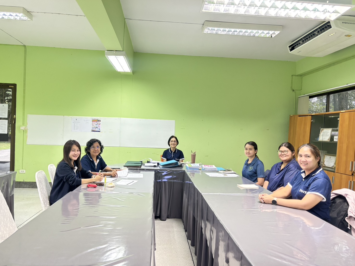 ประชุมจัดทำแผนปฏิบัติการรายปีฯ กลุ่มส่งเสริมการจัดสวัสดิการสังคม